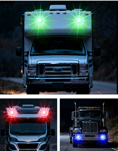 Feu <span class=keywords><strong>de</strong></span> <span class=keywords><strong>gabarit</strong></span> latéral LED pour camion, type pastèque, 12V 24V, étanche IP67, feu <span class=keywords><strong>de</strong></span> signalisation marine - Product Image 6