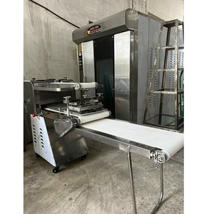 1750x500x1050 (DxRxC) Vietnam Boulangerie Moteur Moteur Garantie 1 An 750w Puissance 220V/380W 3 CONVOYEUR MACHINE DE MOULAGE DE PÂTE - Product Image 2