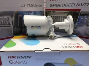 Caméra IP fixe <span class=keywords><strong>Hikvision</strong></span> DS-2CD1047G2-LUF 4MP ColorVu, vision nocturne couleur 24/7, micro intégré, sécurité extérieure CCTV - Product Image 2