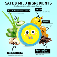 Marque privée Pommade pour cheveux Soins et coiffage des cheveux à base de plantes naturelles Produits capillaires pour enfants
