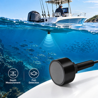 Transducteur de sondeur de poissons à ultrasons, capteur ultrasonique étanche pour la mesure de la profondeur de l'eau