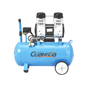 เครื่องอัดอากาศแบบไร้น้ำมัน ขนาด 1.5 50 ลิตร 8 บาร์ เงียบพิเศษ - Product Image 1