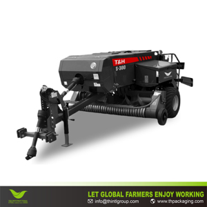Mejor Precio T&H International Empacadora de Heno Cuadrada Pequeña de Alta Productividad con 1 Año de Garantía para la Industria Agrícola - Product Image 1