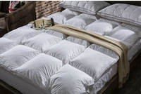 Großhandel Super Weicher Flauschiger Matratzentopper Extra Dick Wasserdicht Queen King Size Hotel Matratzenauflage