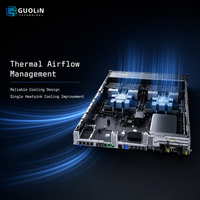 Nouveau serveur informatique d'entreprise FusionServer 1258H V7 1U en rack pour la virtualisation et l'hébergement cloud
