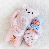Dispositif de sommeil apaisant pour bébé, type 'Palm Hug', pour le sommeil couché, anti-sautement, avec maintien et stimulation des fesses