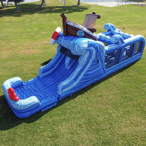 Barco Pirata, Obstáculo Inflable Comercial de PVC, Obstáculo Inflable Comercial para Fiestas Infantiles de <span class=keywords><strong>Alquiler</strong></span> - Product Image 5
