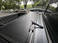 Couverture de benne rigide pliable en trois parties en aluminium Maxus T60 pour accessoires 4x4