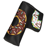 Housse de tête de club de golf en stock, broderie, lame, putter, housse de tête de club de golf, broderie, accessoires de golf
