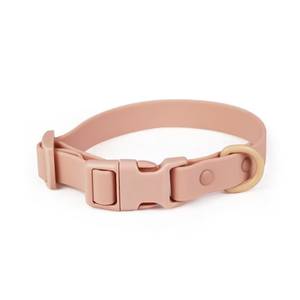 NiBao 핫 세일 럭셔리 다채로운 PVC 개 목걸이 주문을 받아서 만들어진 방수 튼튼한 애완 동물 목걸이 - Product Image 3