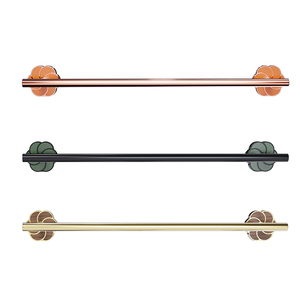 Accessori per il bagno di vendita diretta in fabbrica portasapone con base in metallo portasapone per doccia accessori per il bagno set di 6 pezzi - Product Image 4