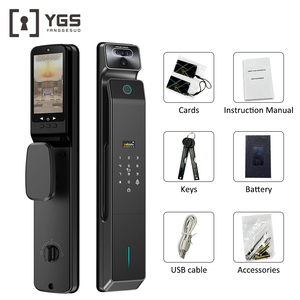 Cerradura Electrónica Inteligente de Alta Calidad con Reconocimiento Facial 3D, Huella Dactilar y Tarjeta de Acceso para Apartamentos, <span class=keywords><strong>Venta</strong></span> Directa de Fábrica Original - Product Image 2