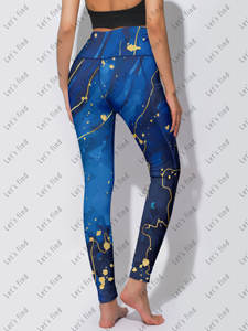 Nieuwe stijl high-waisted buikcontrol naadloze yogabroek, plus size comfort leggings voor dames, op maat gemaakte dameskleding - Product Image 3