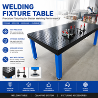 Nouvelle table de soudage 3D robuste, système de serrage modulaire, acier Q355, sans électricité, pour le métal