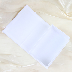 Custom logo Recycled White Book Shape Rigid Cardboard <b>Gift</b> Paper <b>Boxes</b> - Product Image 3