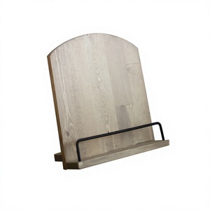 Support de lecture pliable en bois personnalisé, moderne, pour livres de cuisine, support de documents pour la cuisine, léger - Product Image 1
