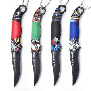 Hongrui indiano 3D stampa manico in plastica coltello da tasca per campeggio all'ingrosso coltello pieghevole esterno leggero 3 cr13 lama EDC - Product Image 6