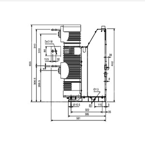 YUANKY HM4 10 кВ 630A, Промышленное использование, оптовая продажа, автоматический выключатель SF6 с гексафторидом серы - Product Image 4