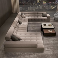 Hochlehniges Lawrence Einsitzer-Sofa Motumasa Mattierter Stoff Hochwertiges Caesar Roman Modulares Maßgefertigtes Sofa Hochdichter Schaumstoff Universal