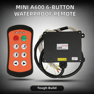 Control Remoto Inalámbrico para Grúa A600, <span class=keywords><strong>6</strong></span> Botones, Velocidad Única, Control Remoto Industrial - Product Image 3
