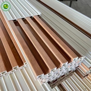 Diseño novedoso WPC Tablero <span class=keywords><strong>de</strong></span> techo Fondo Panel <span class=keywords><strong>de</strong></span> pared Humedad moderna Nuevo Tour WPC panel <span class=keywords><strong>de</strong></span> plástico 3M <span class=keywords><strong>de</strong></span> longitud Decoración <span class=keywords><strong>de</strong></span> techo - Product Image 4