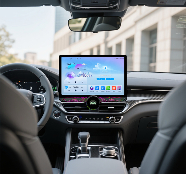 11.5 Inch Single Knob 6+128G Car Player 360 Surround View DAB Optional Radio for Vehicles Android Auto System Car Player