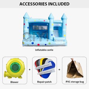 Inflatable Castle Party Rental Outdoor Blue Bounce Jumping Bouncy House Pvc Inflatable Bouncing <strong>Jumper</strong> Inflatable Castle Bouncer - Product Image 2
