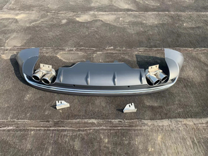 Diffuseur arrière de haute qualité avec échappement pour <span class=keywords><strong>Audi</strong></span> Q5 Shining Star Diffuseur de becquet arrière de voiture 2008-2017 - Product Image 3