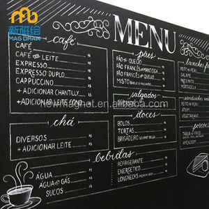 Lavagna Adesiva Flessibile Moderna 0,9*20m per Caffè, Mini Lavagnetta per Menu Chef, Decorazione per Cucina, Marca MAG DRAW - Product Image 2