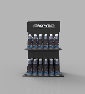 Tùy Chỉnh 2 Kệ Bảng Acrylic Truy Cập Hàng Đầu Hiển Thị Khán Đài Make Up Hiển Thị Đứng Mỹ Phẩm Tinh Dầu Chai Giá Hiển Thị - Product Image 4