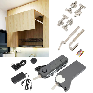 Système de meubles de <span class=keywords><strong>cuisine</strong></span> : Support de porte de placard bi-pliant à fermeture douce et <span class=keywords><strong>suspension</strong></span>, avec vérin électrique de levage - Product Image 1