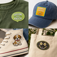 Écussons brodés personnalisés en gros, formes variées, motifs animaux, badges pour vestes, sacs à dos, casquettes, vêtements pour enfants, fabricant OEM