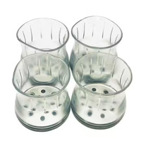 Protections de pieds de chaise pour tapis, couvre-pieds ronds pour chaises, glissières pour meubles, couvre-pieds anti-dérapants, déplacement sans dommages sur les tapis