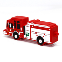 Clé USB 2D/3D en PVC, forme équipement de lutte contre l'incendie, 16 Go 64 Go 128 Go 256 Go USB 2.0/3.0