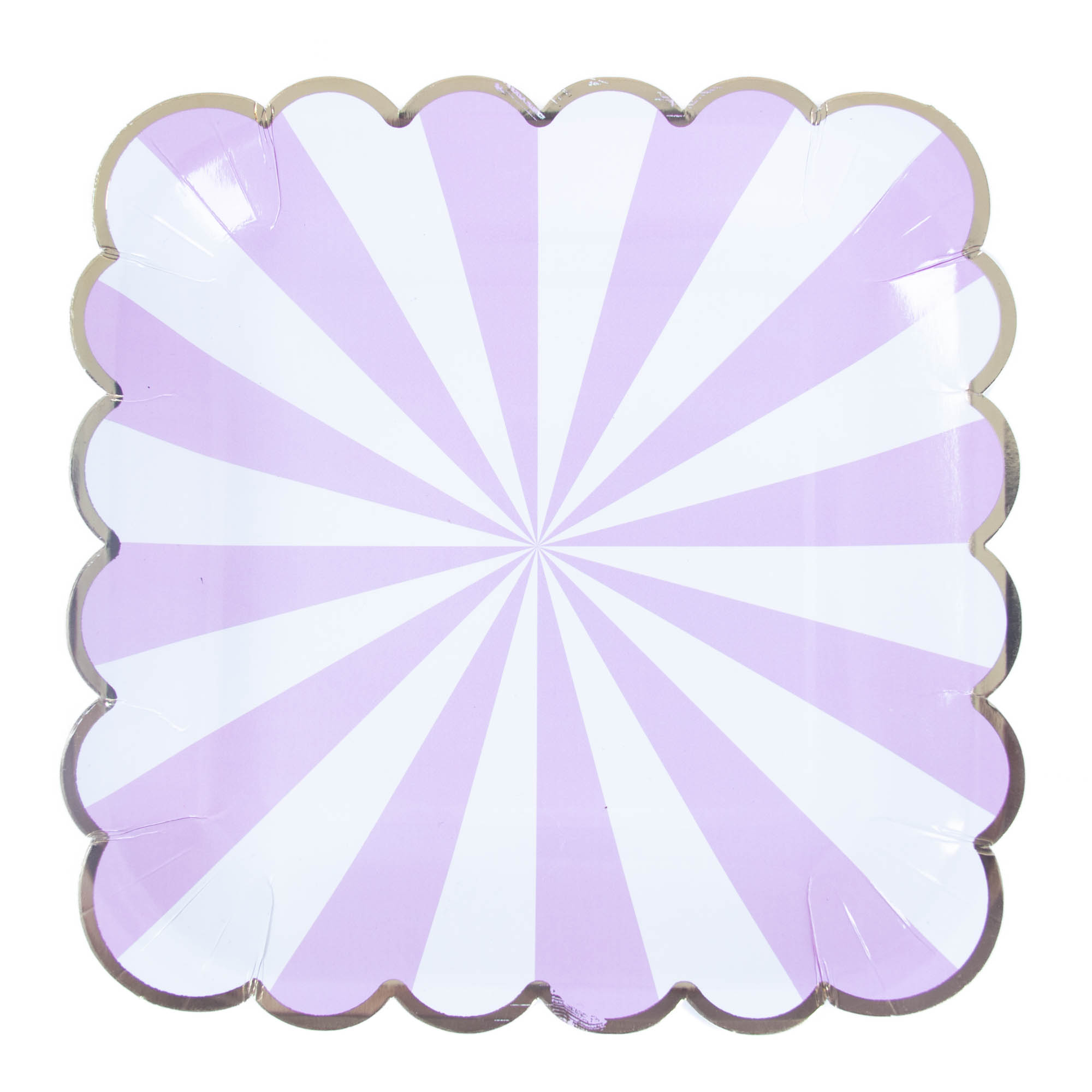 Purple 8pcs 9inch plates
