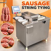 Machine à nouer les saucisses électrique professionnelle en acier inoxydable à voie unique