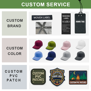 Gorras de Béisbol con <span class=keywords><strong>Parche</strong></span> de PVC de Goma Impermeable y Bordado de Logotipo Personalizado, Gorras Trucker Perforadas Transpirables de Alta Calidad Resistentes al Agua - Product Image 2