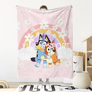 Custom simpatico cartone animato per bambini regalo in pile coperta personalizzata nome morbido e accogliente coperta per neonati - Product Image 5