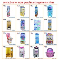 Lifang Machine à griffes commerciale pour attraper les poupées, jeu d'arcade à prix multiples avec accepteur de billets