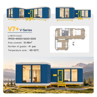 Maison Capsule Mobile à Aménagement Intérieur Personnalisé et Éco-énergétique pour le Développement Touristique Municipal – Commande en Gros, Exportation