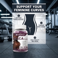Gummies de soutien pour les courbes des fesses pour femmes avec Aguaje et Maca – Complément de beauté à base de plantes