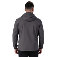 Veste coupe-vent technique haut de gamme pour homme, personnalisée, tissée, écologique, imperméable, respirante, vêtements de sport d'extérieur OEM