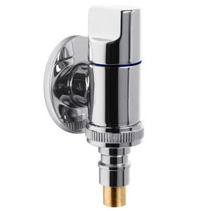 Robinet d'arrêt d'angle en laiton 1/2 pouce à 90 degrés pour salle de bain, prix d'usine durable, OEM, Superhome, contrôle de l'eau facile - Product Image 1