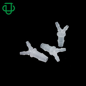 Connecteur en T réducteur en plastique PP de haute qualité, type Y, en forme d'arête de poisson, 3 voies, accessoires de connecteur premium - Product Image 2