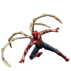 Action Figure di Spider-Man con Articolazioni Mobili, Design Trendy Nero e Oro <span class=keywords><strong>Venom</strong></span>, per Bambini da 0 a 24 Mesi, Confezione in Sacchetto di Rete - Product Image 5