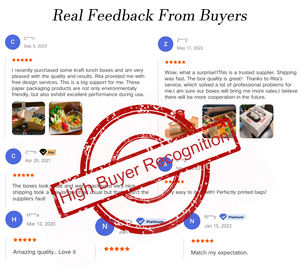 กล่องใส่อาหารแบบพับเก็บได้กล่องกระดาษคราฟท์สีขาวไก่ผัดแบบย่อยสลายได้พิมพ์โลโก้ได้กล่องอาหารสุนัขร้อน - Product Image 6