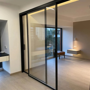 Zeyi nhiệm vụ nặng nề giấu cửa trượt nhà máy trực tiếp giá poorer cửa trượt cho nhà bếp nhiệt phá vỡ trượt kim loại cửa - Product Image 2