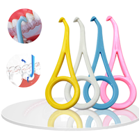 Plateau d'extraction dentaire orthodontique en plastique transparent, outil multifonctionnel pour le blanchiment et le retrait des aligneurs dentaires, fonction d'alignement pratique