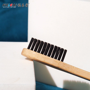 Fuleai Bamboo <b>Toothbrush</b> Adult Soft Bristle Biodegradable <b>With</b> Kraft Paper <b>Case</b> - Product Image 4