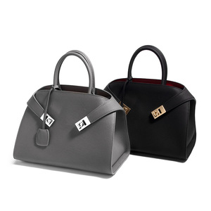 Borsa a Mano da <span class=keywords><strong>Donna</strong></span> di Design Esclusivo in Pelle Bovina Primo Strato di Alta Gamma, Borsa Tote Grande Capienza Impermeabile per <span class=keywords><strong>Donna</strong></span> in Carriera - Product Image 3
